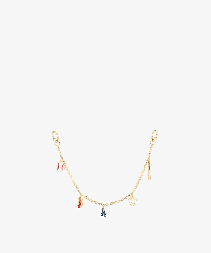MLB Los Angeles Dodgers Baseball Charm Chain