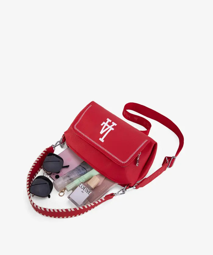 MLB Los Angeles Dodgers Shoulder Bag with Crossbody Strap