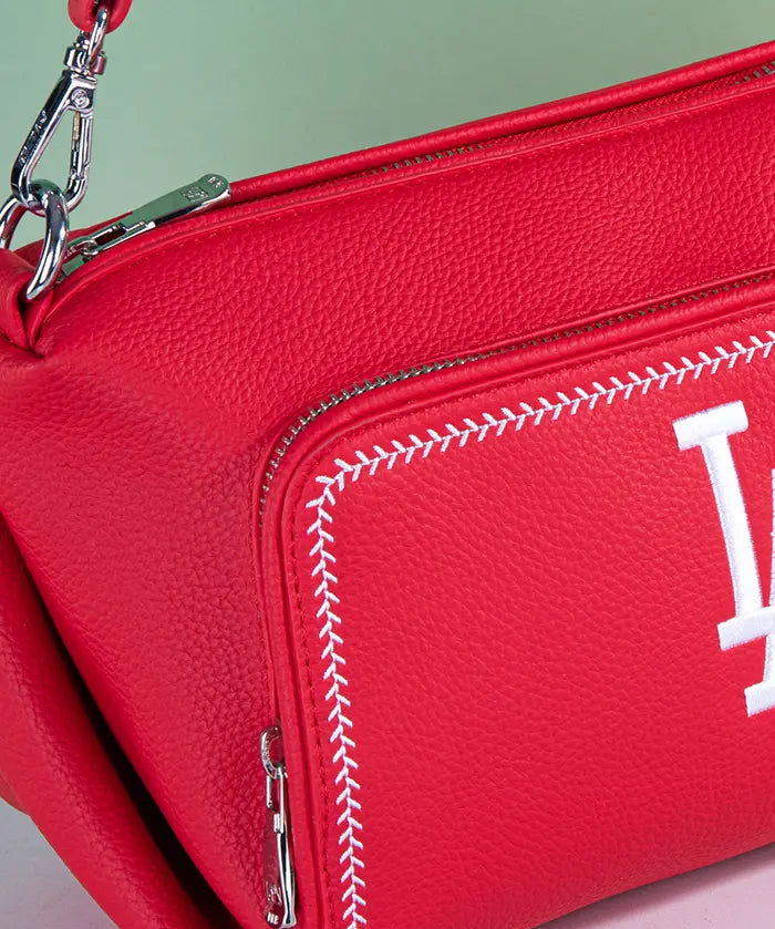 MLB Los Angeles Dodgers Shoulder Bag with Crossbody Strap