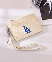 MLB Los Angeles Dodgers Card Holder with Baseball Charm