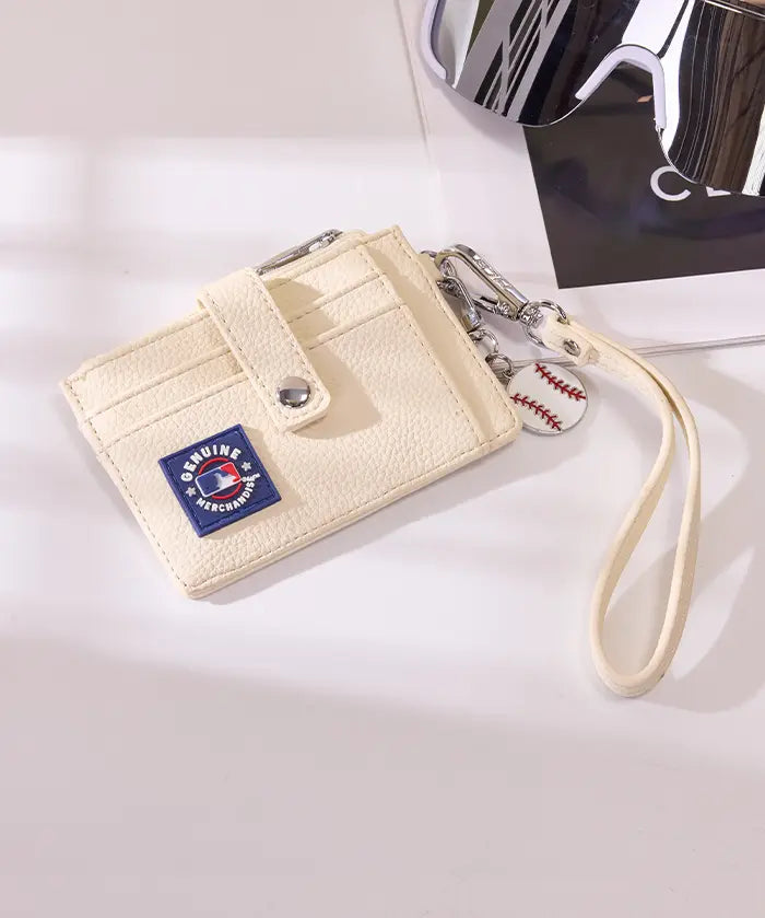 MLB Los Angeles Dodgers Card Holder with Baseball Charm