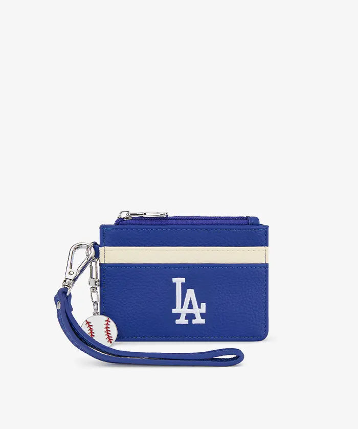 MLB Los Angeles Dodgers Card Holder with Baseball Charm