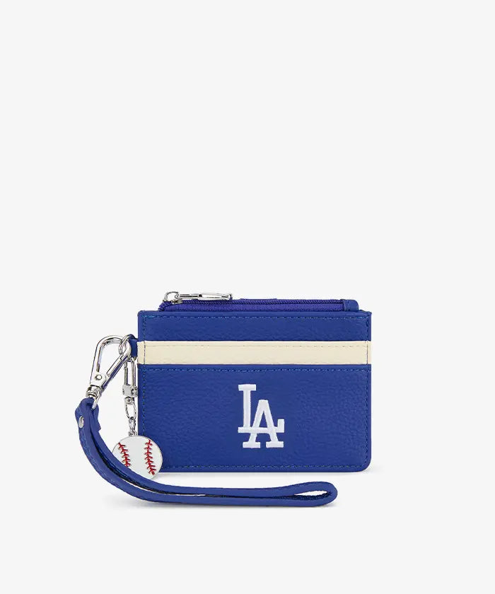 MLB Los Angeles Dodgers Card Holder with Baseball Charm
