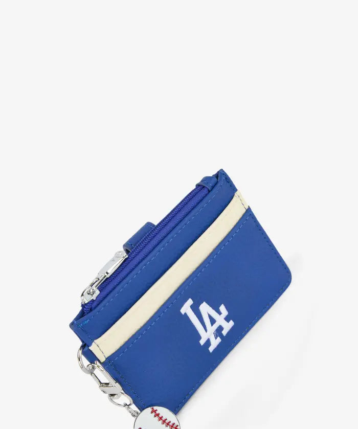MLB Los Angeles Dodgers Card Holder with Baseball Charm