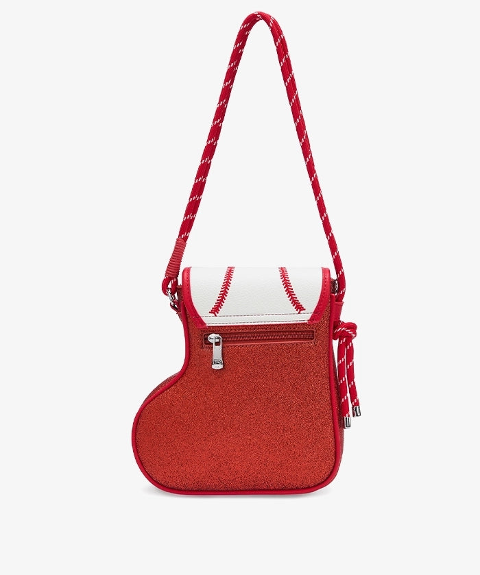 MLB Los Angeles Dodgers Christmas Stocking Crossbody Bag