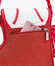 MLB Los Angeles Dodgers Christmas Stocking Crossbody Bag