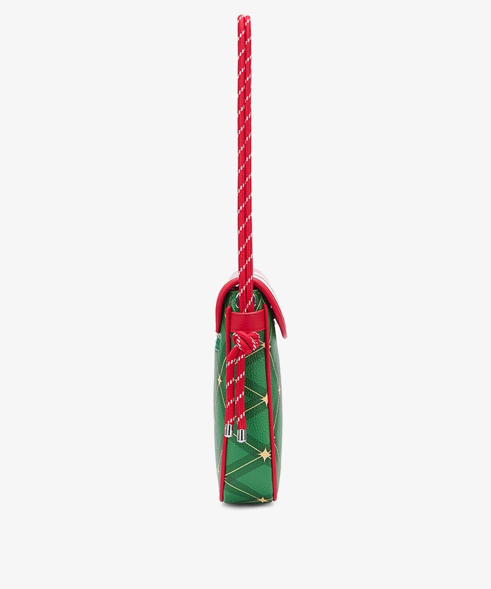 MLB Los Angeles Dodgers Christmas Stocking Crossbody Bag