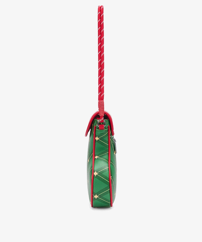 MLB Los Angeles Dodgers Christmas Stocking Crossbody Bag