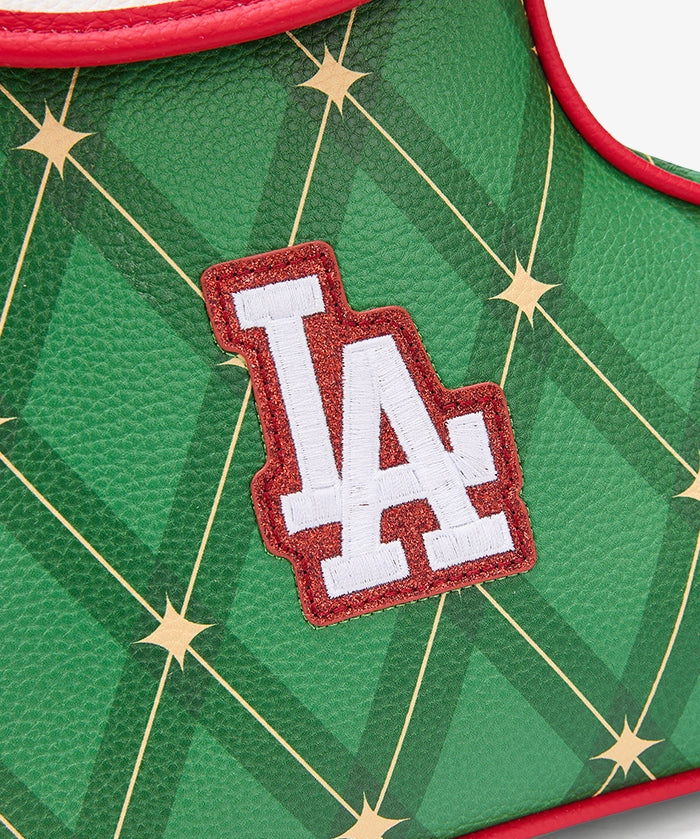 MLB Los Angeles Dodgers Christmas Stocking Crossbody Bag