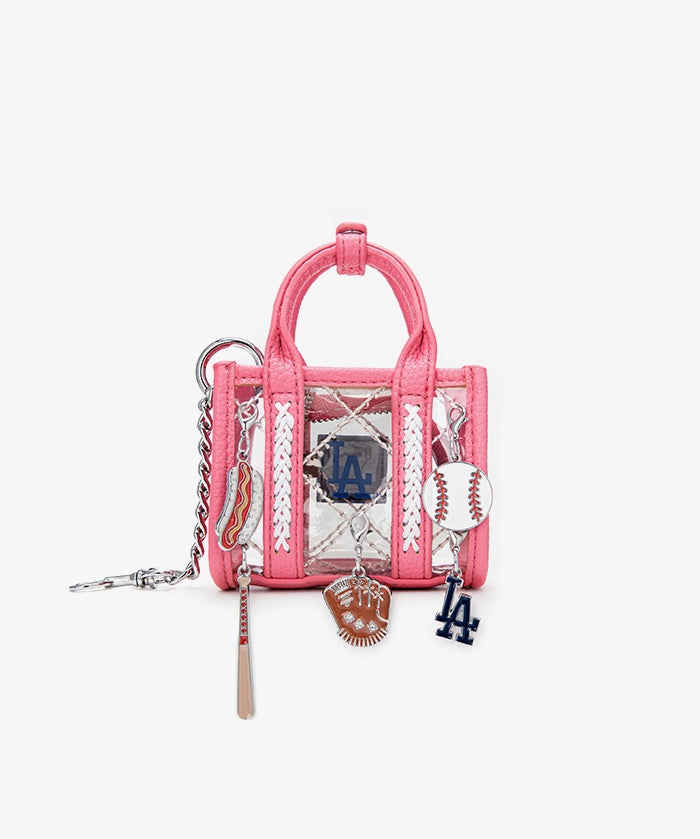 MLB Los Angeles Dodgers Clear Mini Tote Bag Charm – Fastball