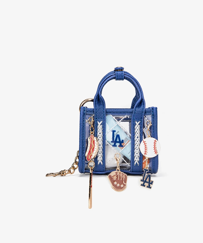 MLB Los Angeles Dodgers Clear Mini Tote Bag Charm – Fastball