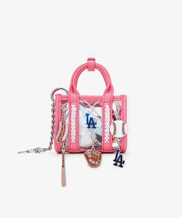MLB Los Angeles Dodgers Clear Mini Tote Bag Charm – Fastball