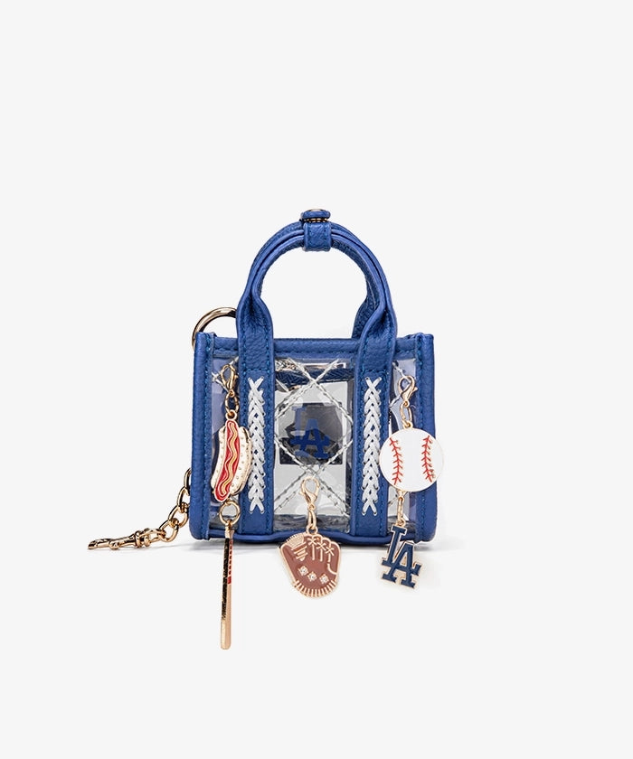 MLB Los Angeles Dodgers Clear Mini Tote Bag Charm – Fastball