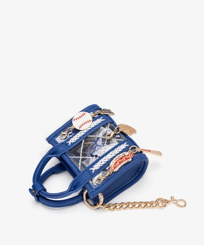 MLB Los Angeles Dodgers Clear Mini Tote Bag Charm – Fastball