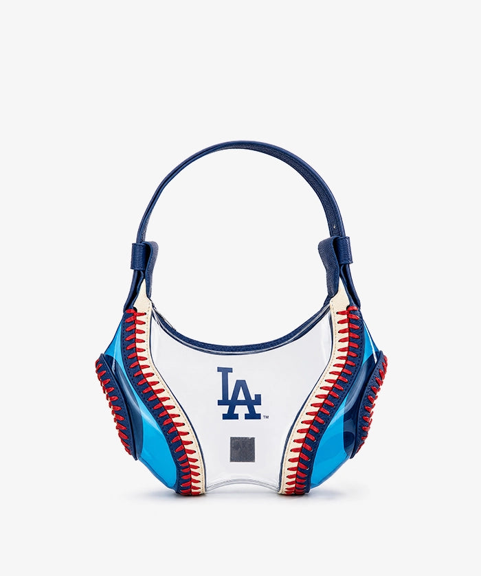 MLB Los Angeles Dodgers Clear Stitch Hobo - Curveball