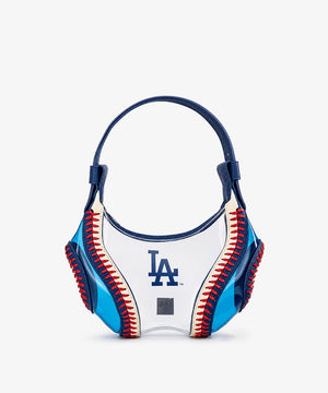 MLB Los Angeles Dodgers Clear Stitch Hobo - Curveball