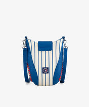 MLB Los Angeles Dodgers Crossbody Bag With Baseball Seam