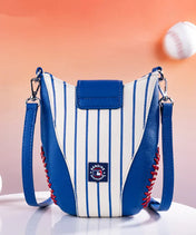 MLB Los Angeles Dodgers Crossbody Bag With Baseball Seam