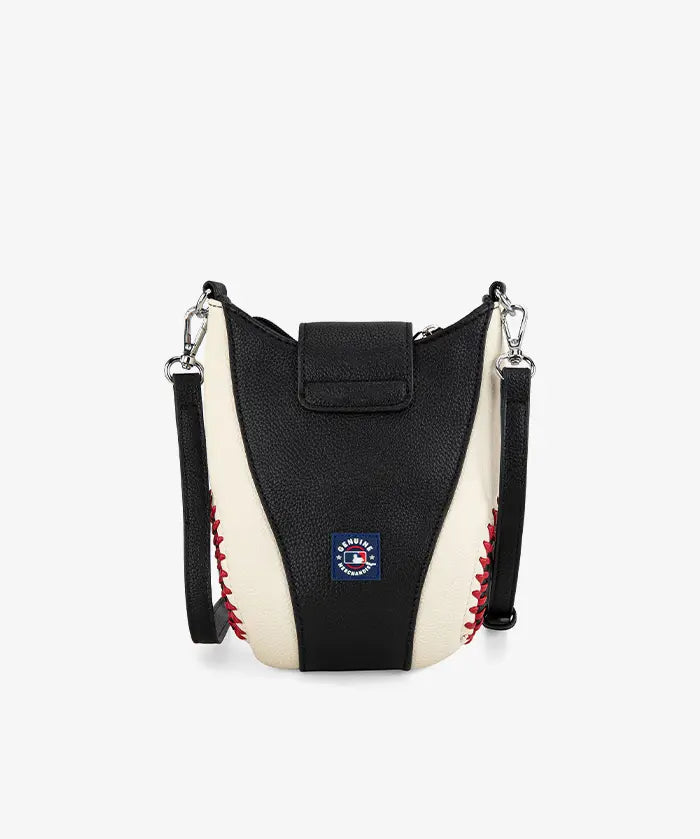 MLB Los Angeles Dodgers Crossbody Bag With Baseball Seam