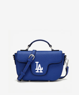 MLB Los Angeles Dodgers Flap Crossbody Bag with Top Handle