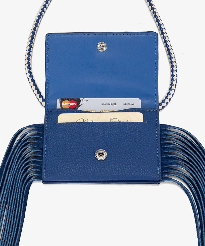 MLB Los Angeles Dodgers Fringe Crossbody Card Holder