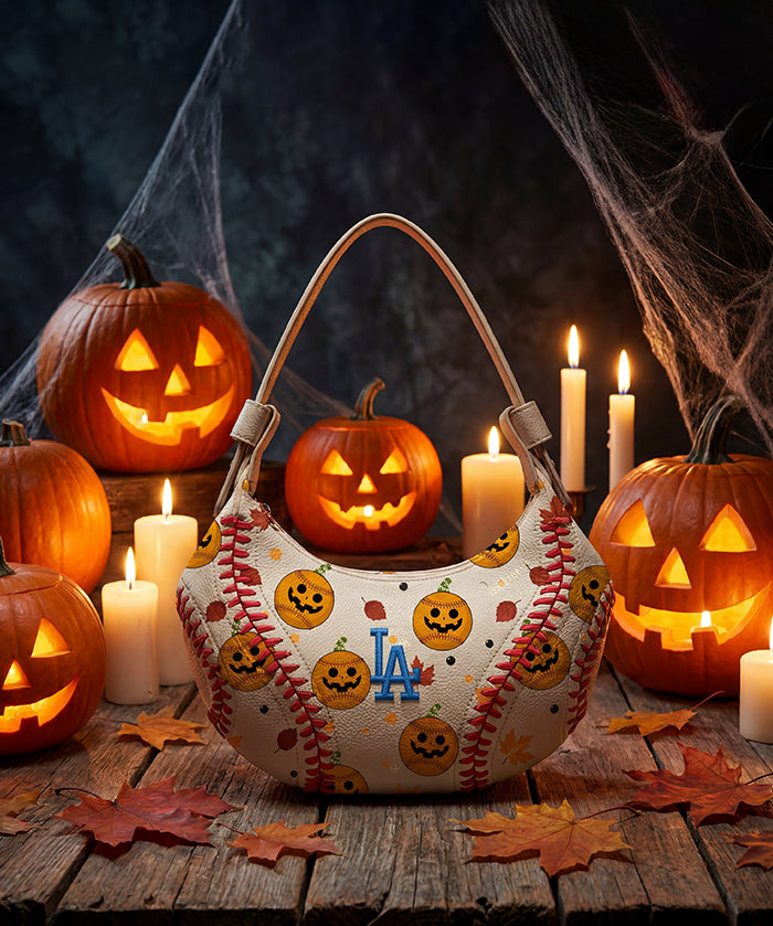 MLB Los Angeles Dodgers Halloween Stitch Hobo – Curveball(Preorder)