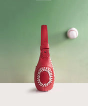 MLB Los Angeles Dodgers Hobo Bag With Baseball Seams