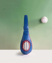 MLB Los Angeles Dodgers Hobo Bag With Baseball Seams