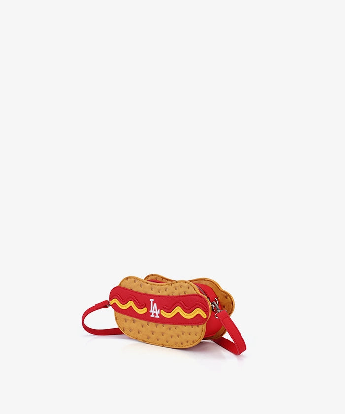 MLB Los Angeles Dodgers Hot Dog Crossbody Bag (Pre-Order)