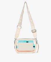 MLB Los Angeles Dodgers Iridescent Clear Crossbody Bag