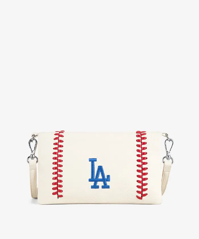 MLB Los Angeles Dodgers Leather Crossbody Purse