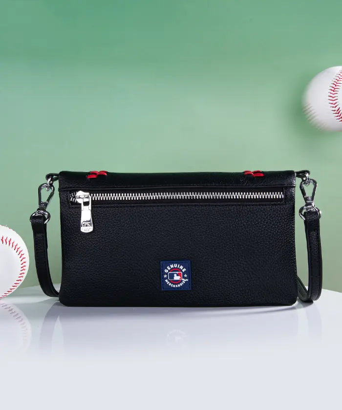 MLB Los Angeles Dodgers Leather Crossbody Purse