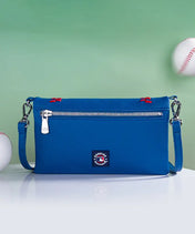 MLB Los Angeles Dodgers Leather Crossbody Purse
