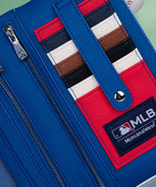 MLB Los Angeles Dodgers Leather Crossbody Purse