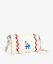 MLB Los Angeles Dodgers Leather Crossbody Purse