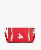 MLB Los Angeles Dodgers Leather Crossbody Purse