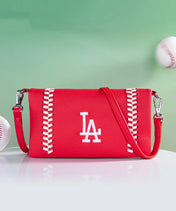 MLB Los Angeles Dodgers Leather Crossbody Purse