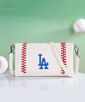 MLB Los Angeles Dodgers Leather Crossbody Purse