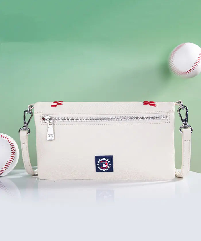 MLB Los Angeles Dodgers Leather Crossbody Purse