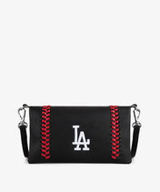 MLB Los Angeles Dodgers Leather Crossbody Purse