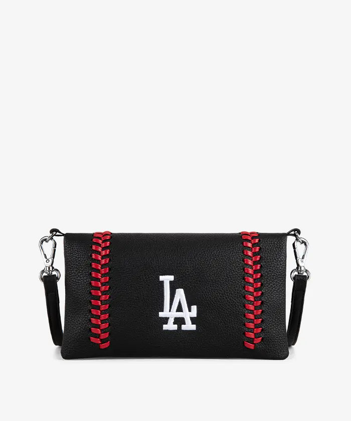 MLB Los Angeles Dodgers Leather Crossbody Purse