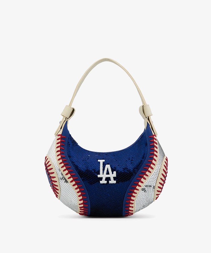 MLB Los Angeles Dodgers Sequin Stitch Hobo - Curveball