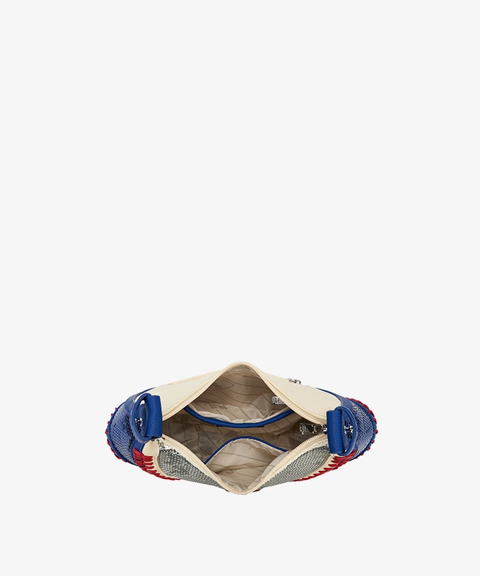 MLB Los Angeles Dodgers Sequin Stitch Hobo - Curveball