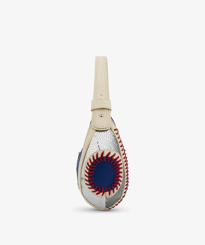 MLB Los Angeles Dodgers Sequin Stitch Hobo - Curveball