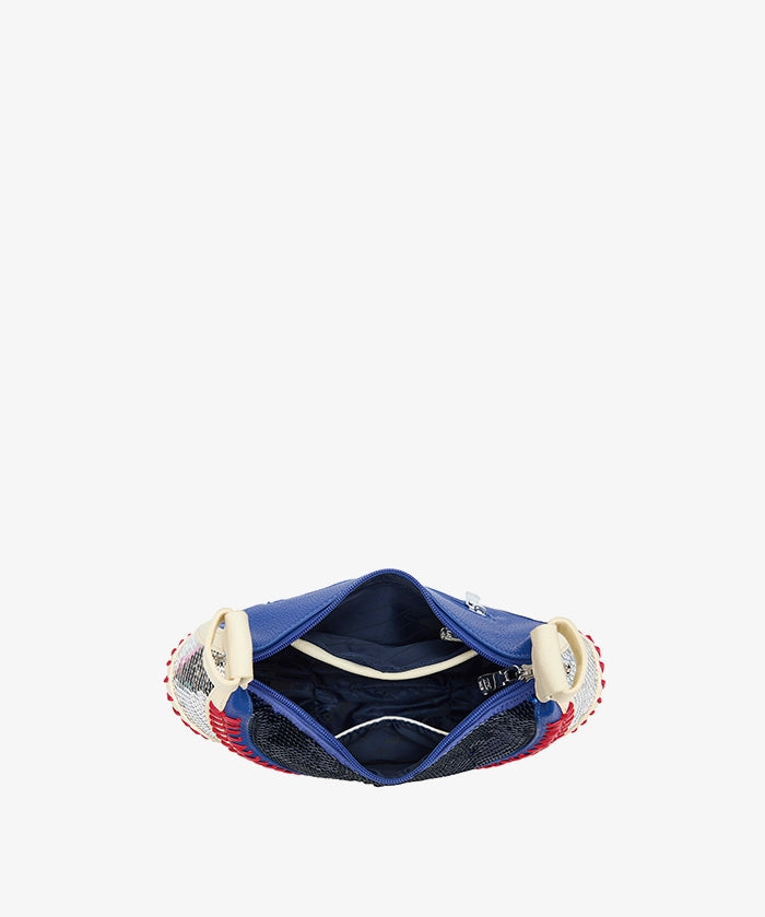 MLB Los Angeles Dodgers Sequin Stitch Hobo - Curveball