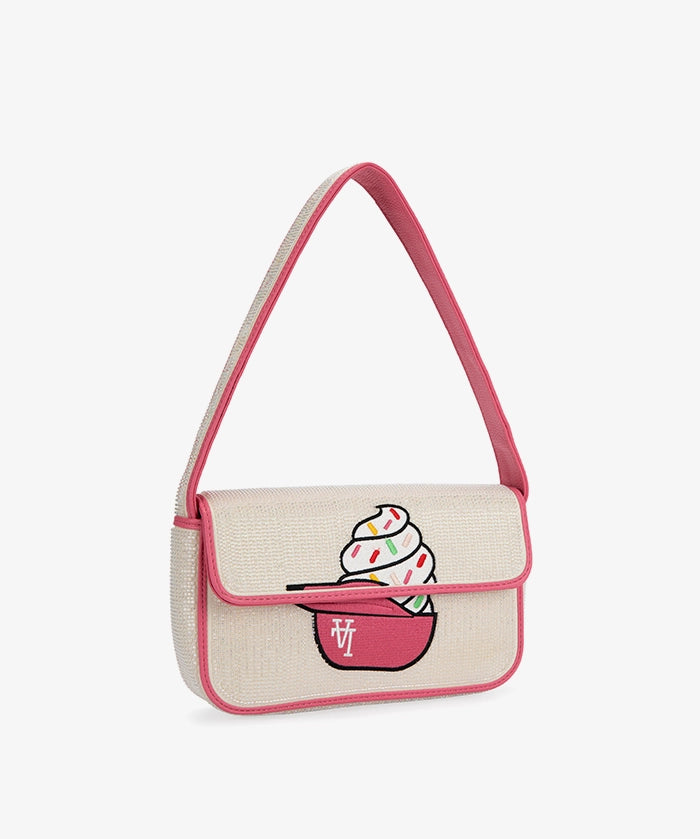 MLB Los Angeles Dodgers Sundae Helmet Beaded Bag