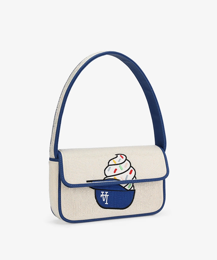 MLB Los Angeles Dodgers Sundae Helmet Beaded Bag