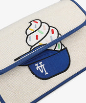 MLB Los Angeles Dodgers Sundae Helmet Beaded Bag