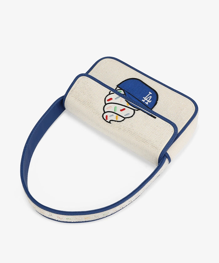 MLB Los Angeles Dodgers Sundae Helmet Beaded Bag