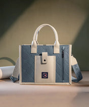 MLB New York Mets Tote Bag with Baseball Stitch